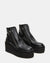 Steve Madden Women's Black Leather Drift Boot