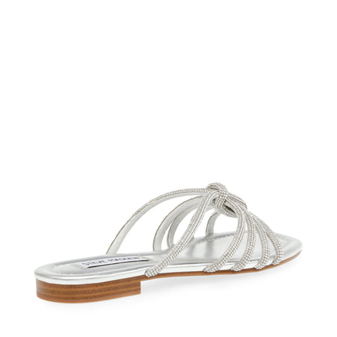 Steve Madden Women's Silver Maidie Sandals | Steve Madden In Lebanon