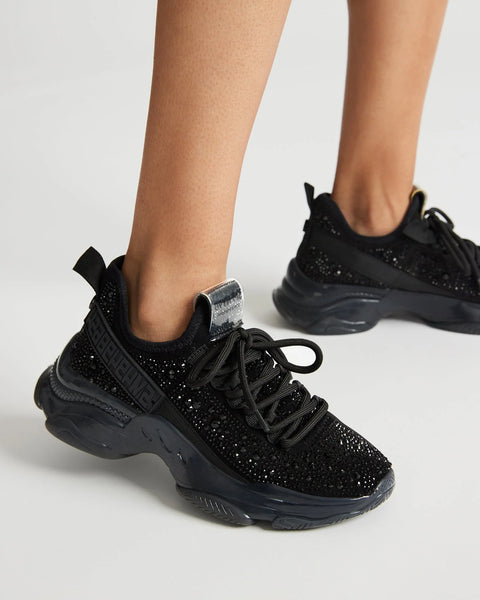 Steve Madden Women's Black Macdad Sneakers | Steve Madden In Lebanon