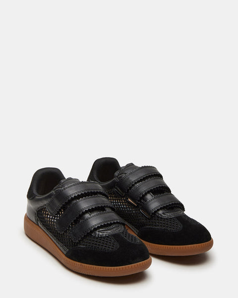 Steve Madden Women's Black Momentum Mesh Sneakers | Steve Madden In Lebanon