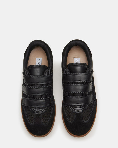 Steve Madden Women's Black Momentum Mesh Sneakers | Steve Madden In Lebanon
