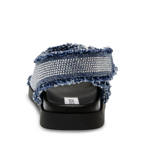 Steve Madden Women's Blue Denim Montel Sandal |Steve Madden In Lebanon