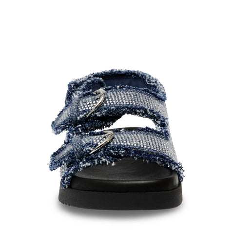 Steve Madden Women's Blue Denim Montel Sandal |Steve Madden In Lebanon