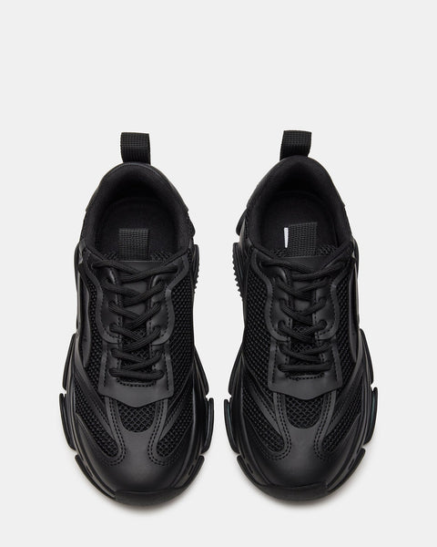 Steve Madden Women's Black Synthetic Possession Sneakers |Steve Madden In Lebanon