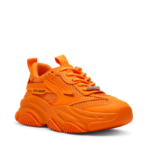 Steve Madden Women's Orange Possession-E Sneakers |Steve Madden In Lebanon
