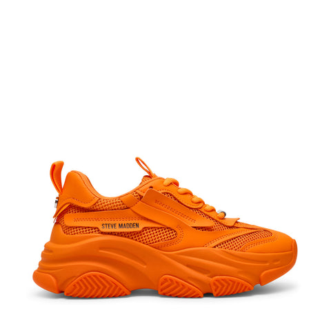 Steve Madden Women's Orange Possession-E Sneakers |Steve Madden In Lebanon