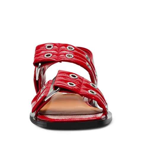 Steve Madden Women's Red Saria Sandal | Steve Madden In Lebanon