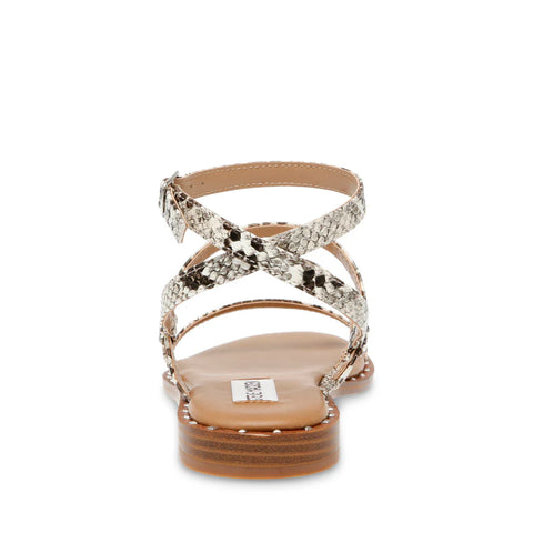 Steve Madden Women's  Snake Synthetic Tinx Sandal's |Steve Madden In Lebanon