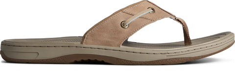 Sperry Men's Tan Baitfish Thong Leather Slipper | Sperry In Lebanon
