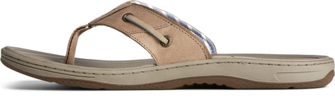 Sperry Men's Tan Baitfish Thong Leather Slipper | Sperry In Lebanon