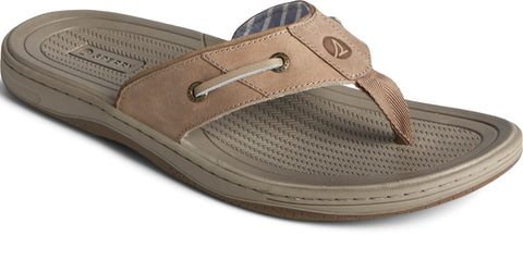 Sperry Men's Tan Baitfish Thong Leather Slipper | Sperry In Lebanon