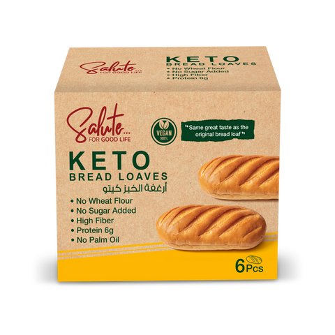 Salute Keto Bread Loaves 6Pcs | Salute In Lebanon