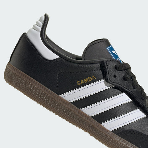 Adidas Baby's Black Samba OG Comfort Closure Elastic Lace Sneakers | Adidas In Lebanon