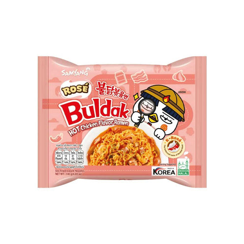 Samyang Rose Buldak Chicken Ramen Noodles 140g | Samyang In Lebanon