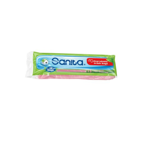 Sanita My Home Small Pink Trash Bag 30 Bags | Sanita In Lebanon