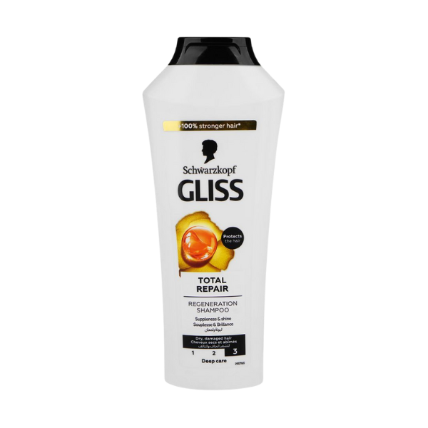 Schwarzkopf Gliss Total Repair Regeneration Shampoo 400ml | Schwarzkopf In Lebanon