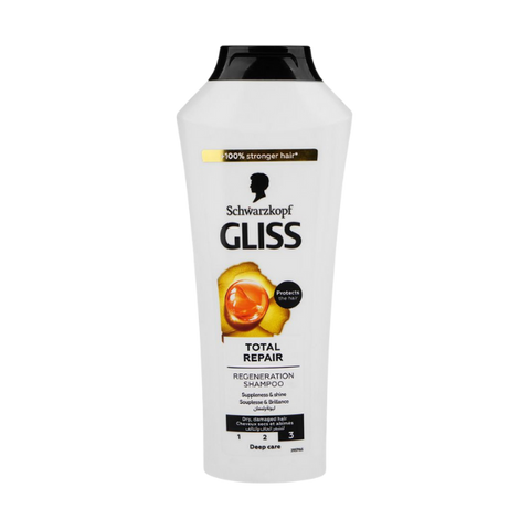 Schwarzkopf Gliss Total Repair Regeneration Shampoo 400ml | Schwarzkopf In Lebanon