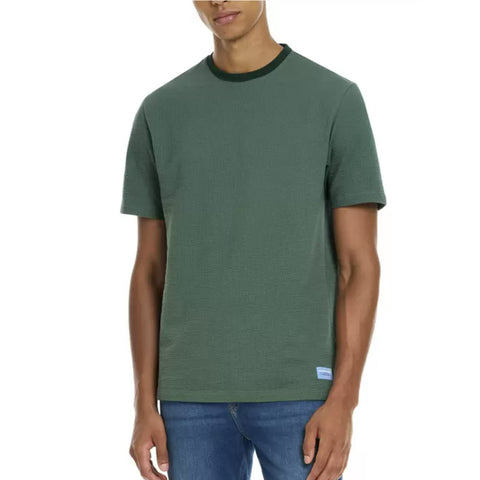 Scotch & Soda Amsterdam Men's Green Short Sleeve T-Shirt| Scotch & Soda in Lebanon