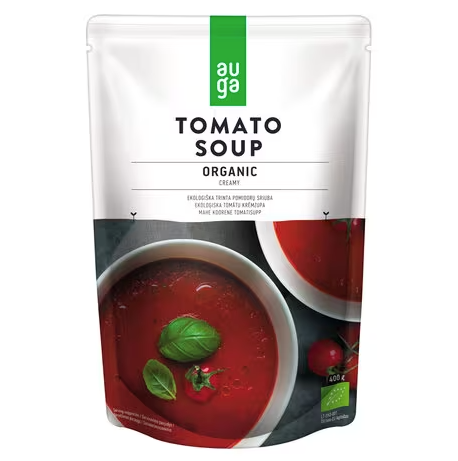 Auga Tomato Soup Organic Creamy 400g