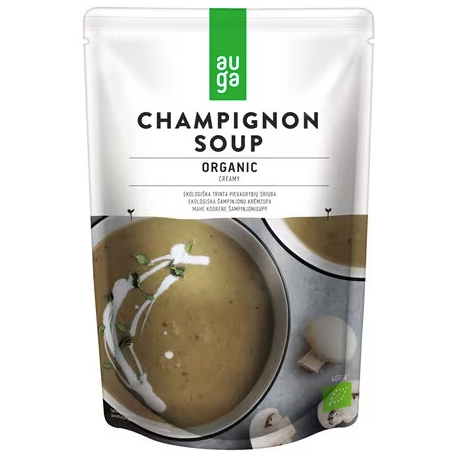 Auga Champignon Soup Organic Creamy 400g