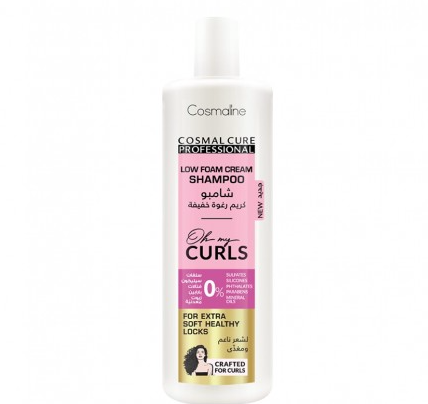 Cosmaline Cosmal Cure Professional  Low Foam Cream Shampoo Oh My Curls 500ml