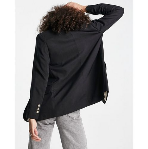 Top shop Women's Black Blazer 11825320 ANF208 (AN68,AN79,AN99) shr
