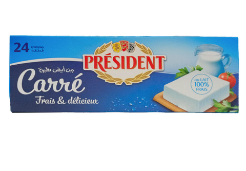 President Square Cheese 24 Portions 336gr