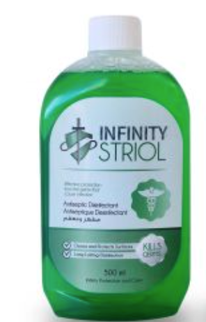 Infinity Striol Antiseptic Disinfectant Green 500ML