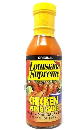 Louisiana Supreme Sauce Chicken Wings Sauce 355ml | Louisiana Supreme In Lebanon