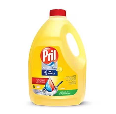 Pril Hand Dish Washing Liquid Secrets Of The Cook Cold Power Lemon 3L