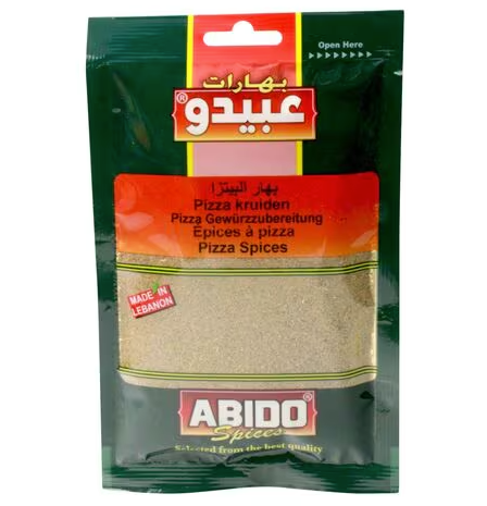 Abido Pizza Spices 50 gr.