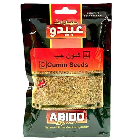 Abido Cumin Seeds 80g | Abido In Lebanon