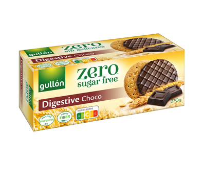 Gullon Sugar Free Digestive Chocolate Biscuits 270g