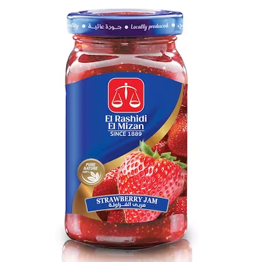 El Rashidi El Mizan Strawberry Jam 700 G
