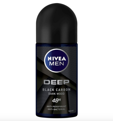 Nivea Men Roll Up Deep Black Carbon Dark Wood 50ml