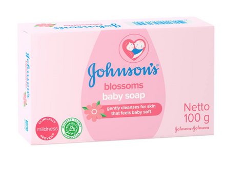 Johnson's Blossoms Baby Bar Soap 100g
