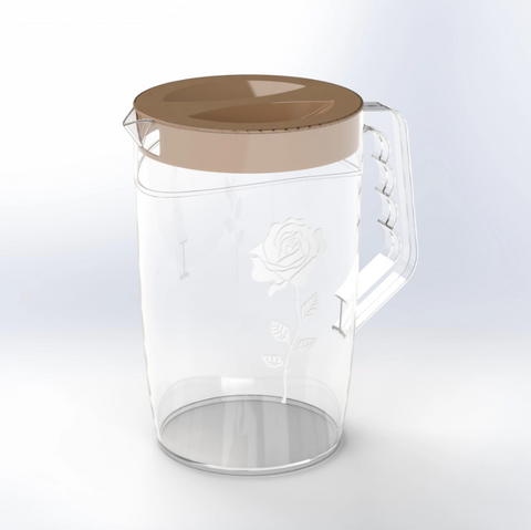 3MPlast Ananas 2L Pitcher With Top Lid 3M-ANA01