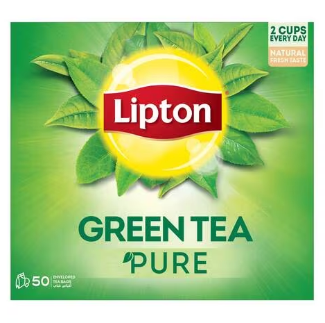 Lipton Green Tea Pure 50 Envelope Tea Bags