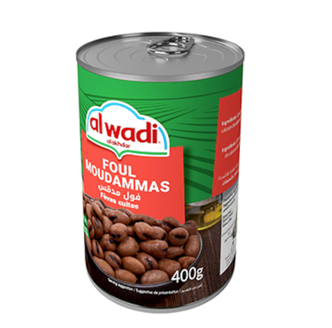 Al Wadi Al Akhdar Foul Moudammas 400g | Al Wadi Al Akhdar In Lebanon