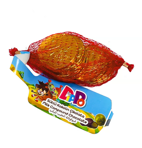 Dippo Gold Coin Milk Compound Chocolate 27g | Dippo In Lebanon