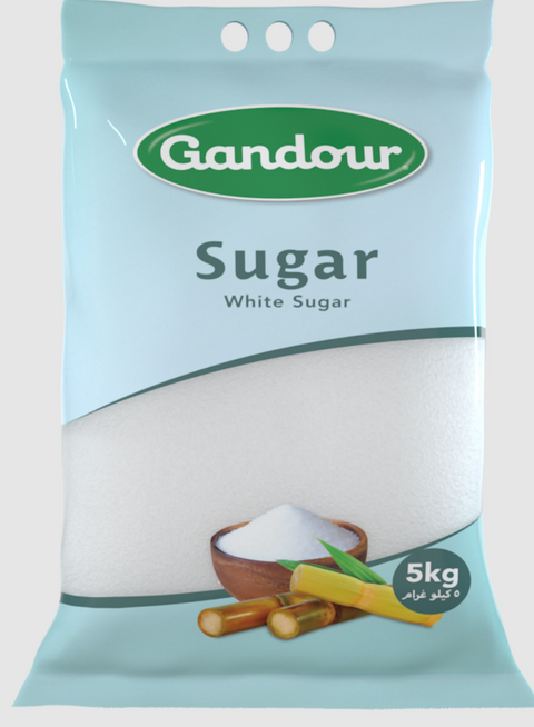 Gandour Sugar White Sugar 5Kg