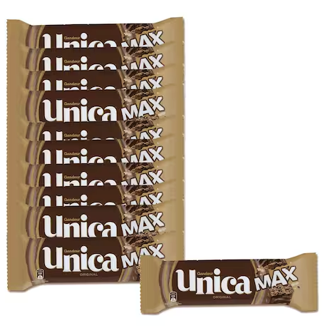 Gandour Unica Max Chocolate Coated Wafer With Milk