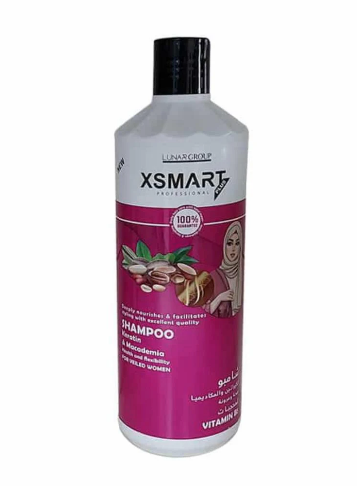XSmart Professional Plus Keratin & Macademia Shampoo 750ML