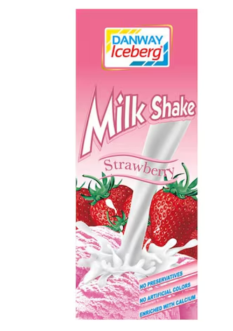 Danway Iceberg Strawberry Milk Shake 180ml