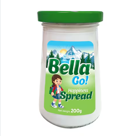 Bella Go Cheese Spread Jar 200g