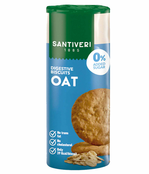 Santiveri Digestive Biscuit With Oats 190g | Santiveri In Lebanon