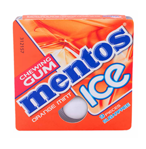 Mentos Ice Orange Chewing Gum 8Pcs X 1.43g | Mentos In Lebanon