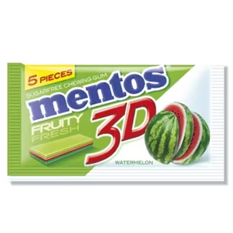 Mentos 3D Gum 8.5g | Mentos In Lebanon