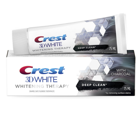 Crest 3D White Whitening Therapy Toothpaste With Charcoal 75ML