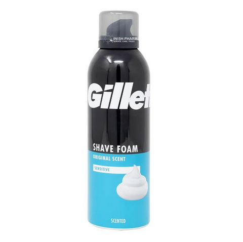 Gillette Shave Foam Original Scent Sensitive 200ml